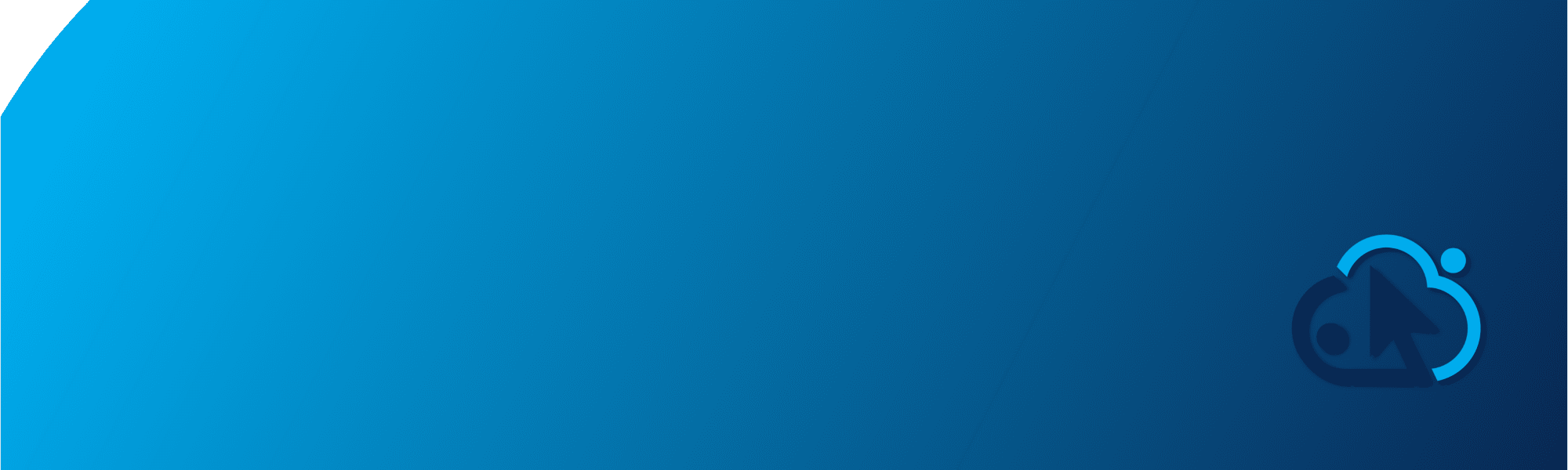 Blue and white header with Suite Select Logo