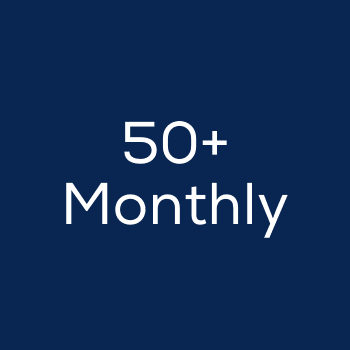 50+ Monthly